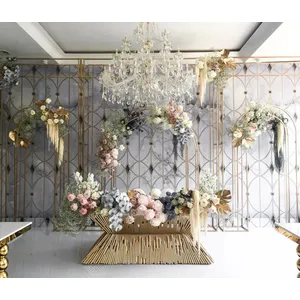 Стол-президиум Песочные Часы (золото/серебро/медь) - Фото 3