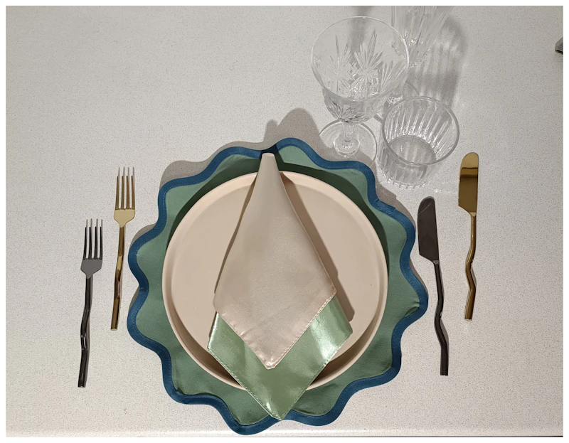 Салфетка-плейсмат Сквош, Море за кормой