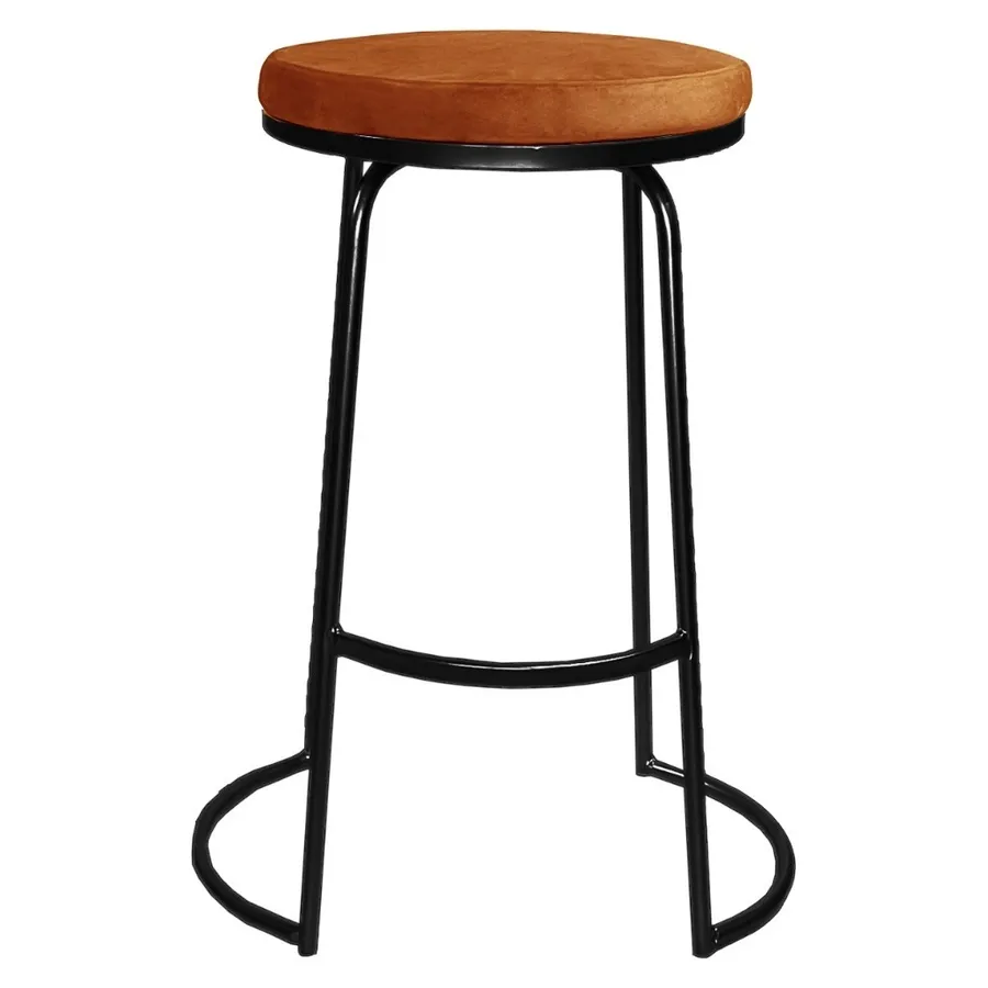 Стул барный Модерн Терракотовый (любой оттенок каркаса) - Фото миниатюра 3