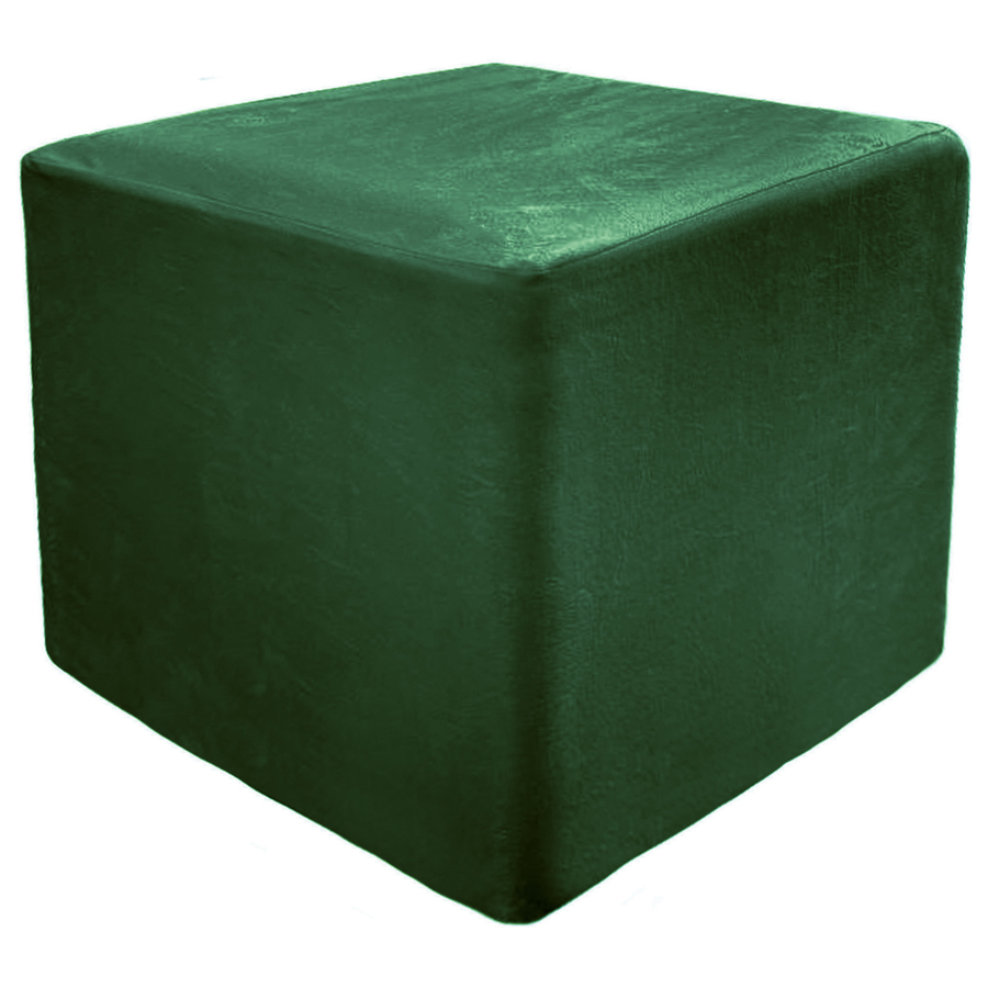 Пуф квадратный Точка, велюр, Изумрудный - Фото миниатюра 1