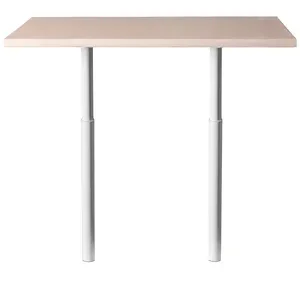 Стол коктейльный Твист Прямоугольный М, Рафаэлло + Кремовый бисквит (телескопические ноги) - Фото 2