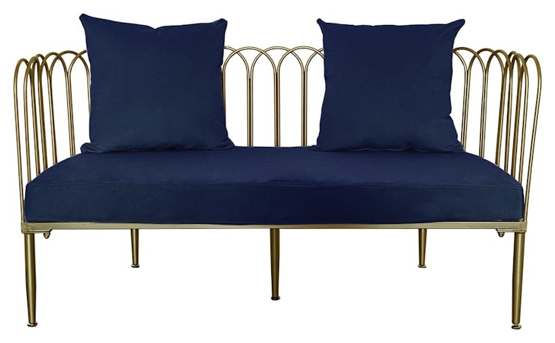 Диван Сквош М, Глубокий синий