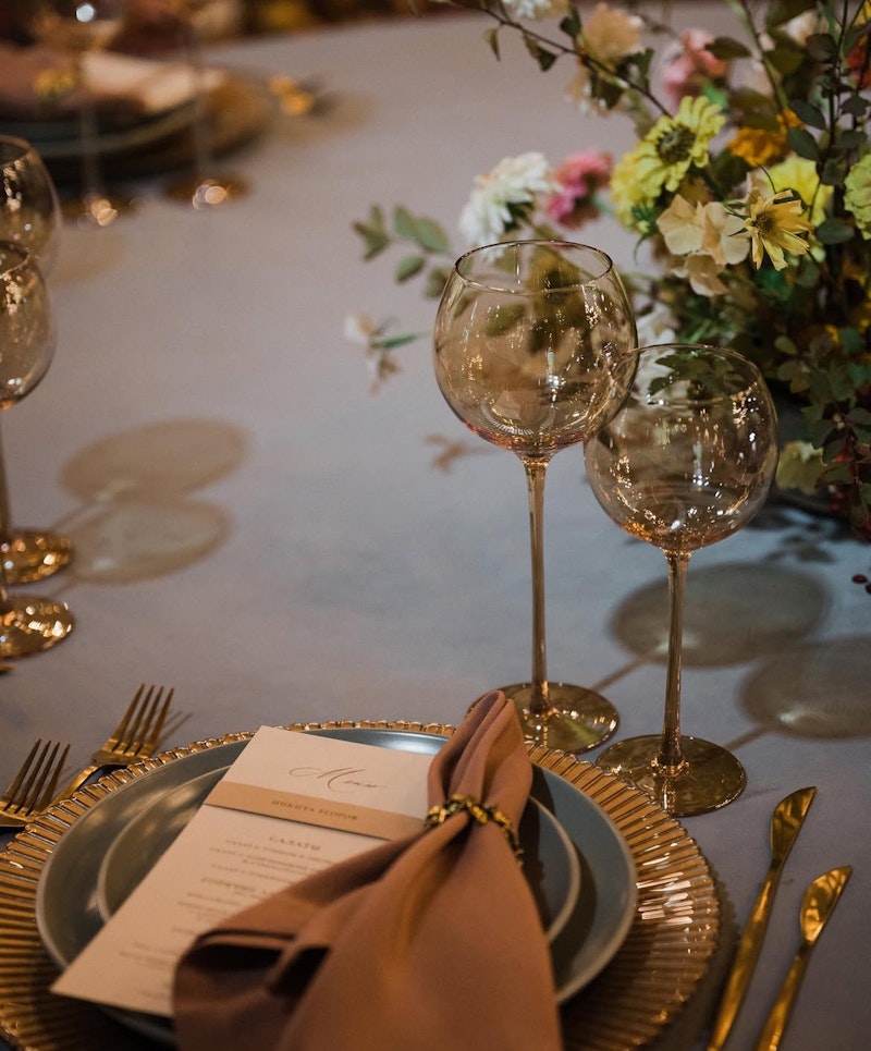 Бокал Сирен С янтарный