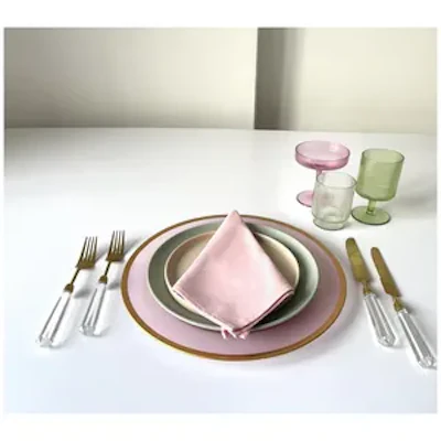 Салфетка из смесового льна, Японская сакура - изображение 3