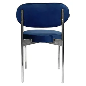 Стул Модерн Серебро, Глубокий синий - изображение 2