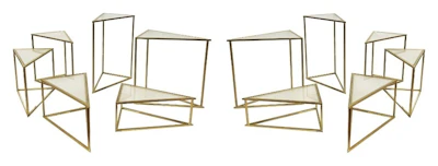 Сет модулей Триплекс с белым матовым стеклом