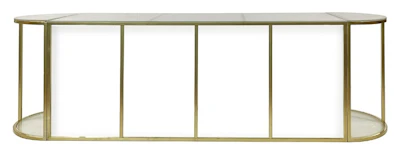 Стол-президиум Наутилус Ректангл + Хафмун с матовым стеклом