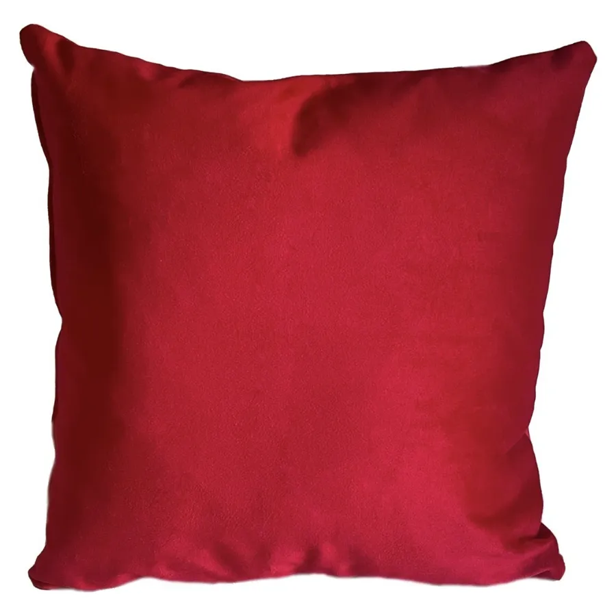 Чехол на подушку Малиново-красный - Фото миниатюра 1