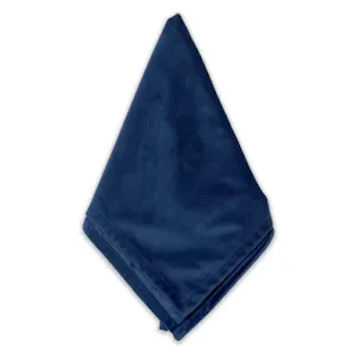 Салфетка велюр, сапфировая