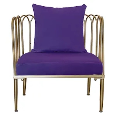 Кресло Сквош Таинственный фиолетовый