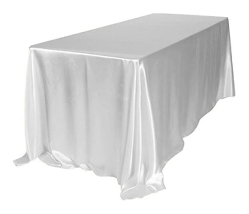 Скатерть сатин premium, прямоугольная, молочная