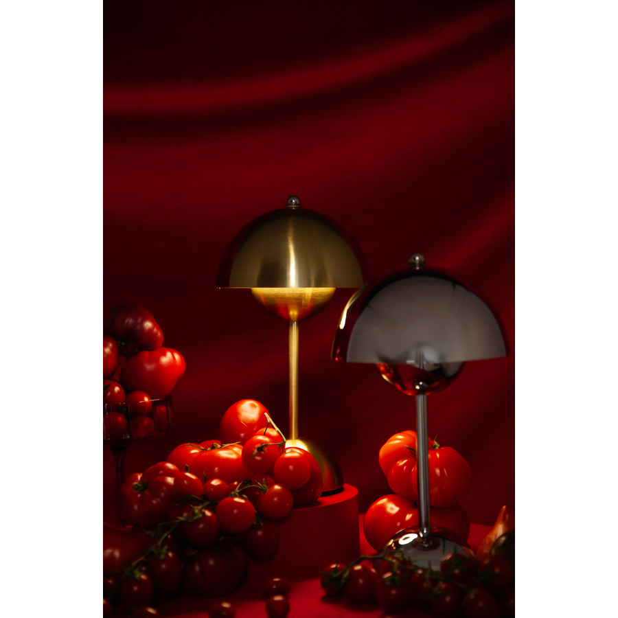 Беспроводная лед-лампа Дом Золото - Фото миниатюра 2