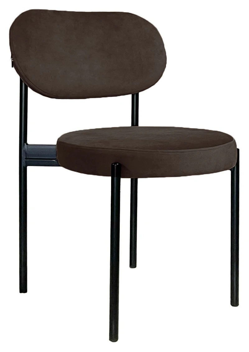 Стул Модерн Черный, Шоко мокка