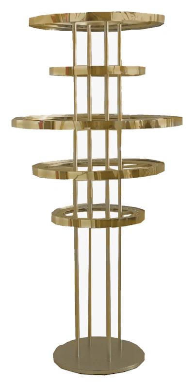 Стойка Сингулярность, золотая, Л