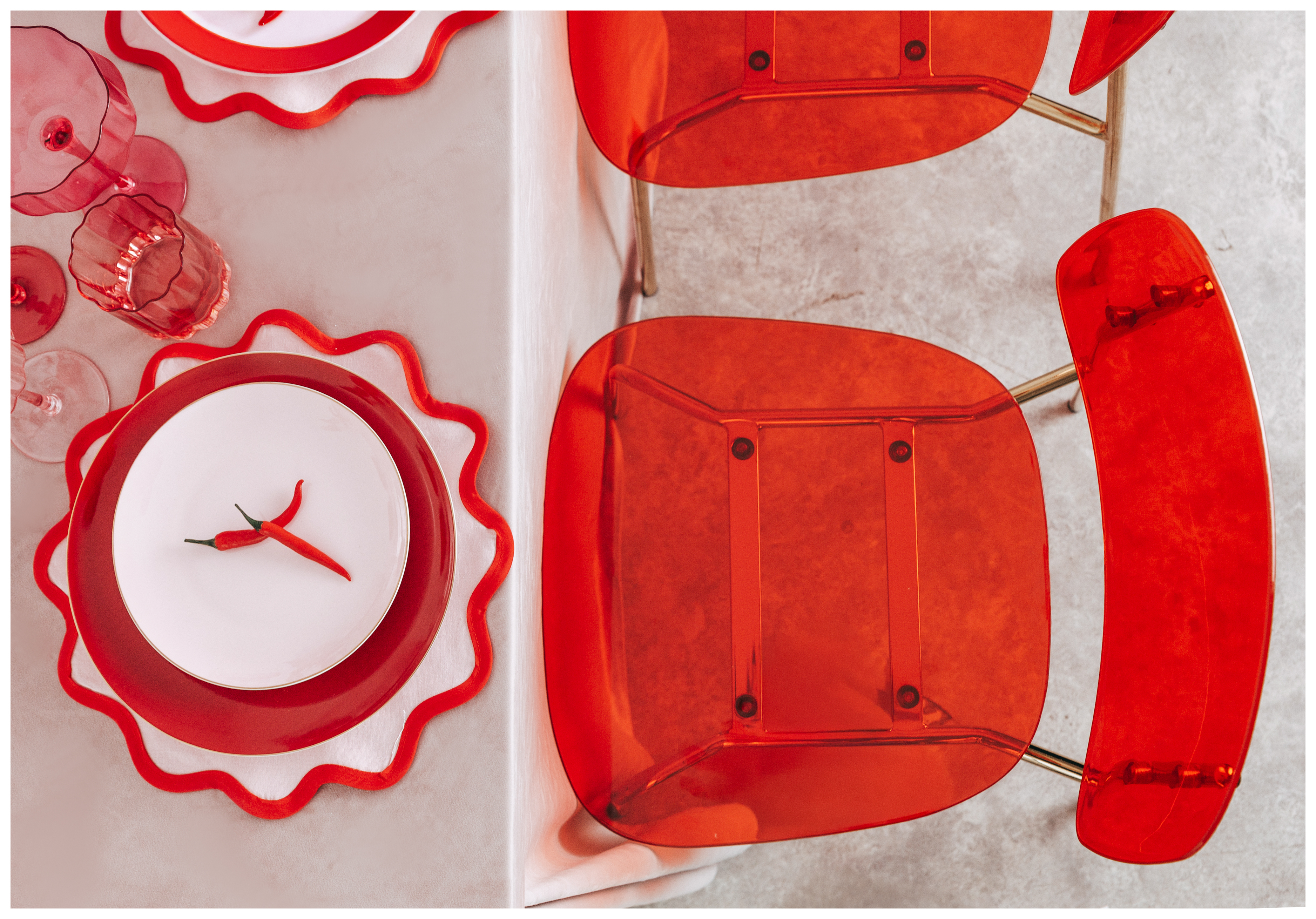 Стул Призм Золото, След уходяшего солнца