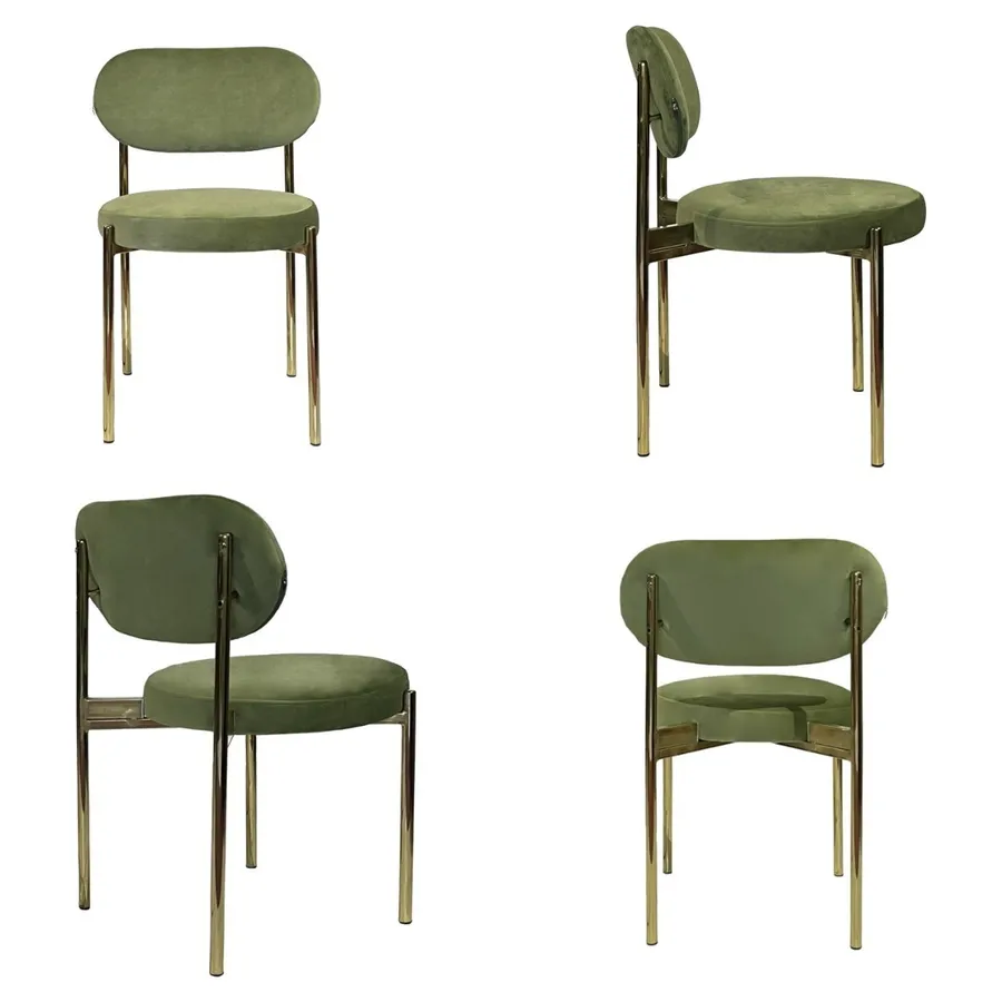 Стул Модерн Золото, Матча - Фото миниатюра 2