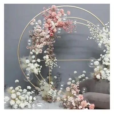 Арка круглая Рондо, золото - изображение 3