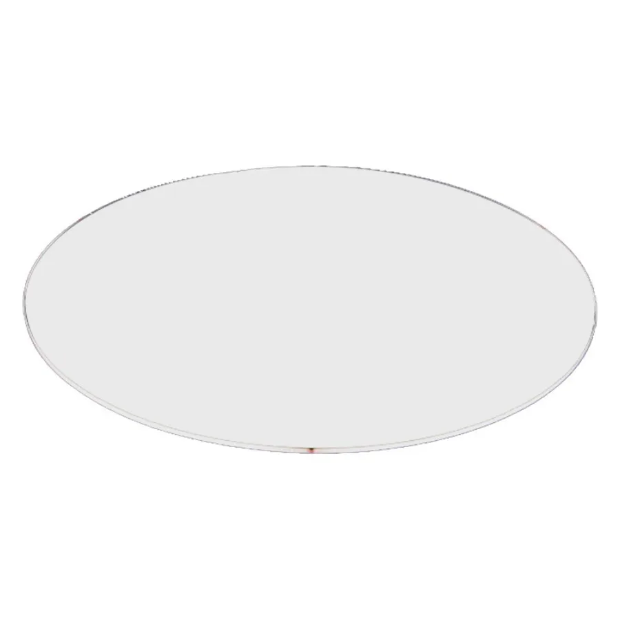 Столешница коктейльного столика, белое стекло - Фото миниатюра 1