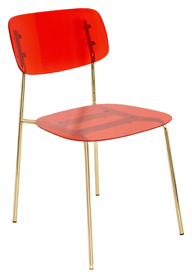 Стул Призм Золото, След уходяшего солнца