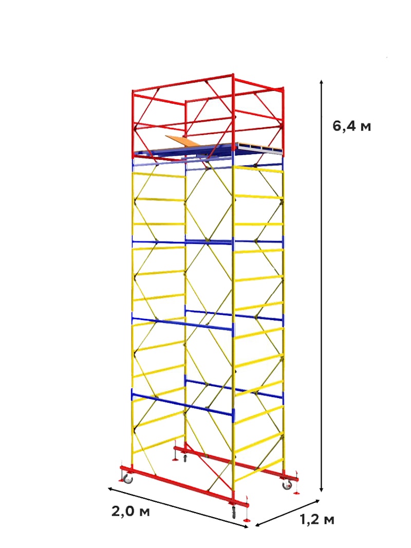 Вышка тура, 1 секция