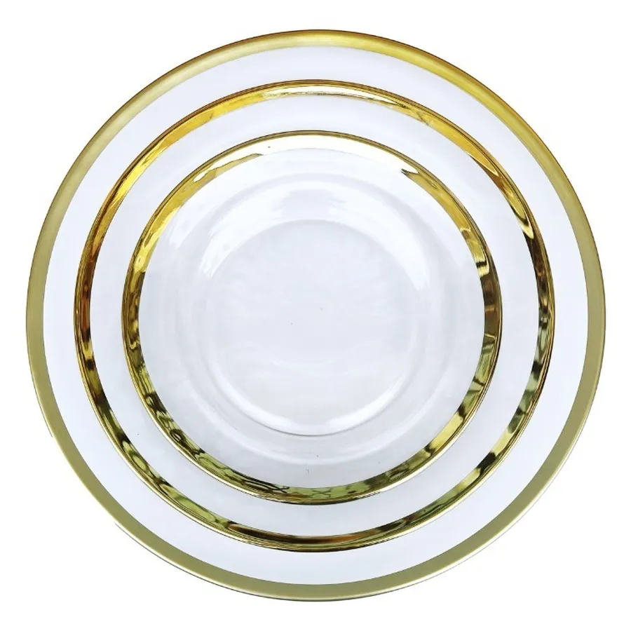 Сет порционных тарелок Лоллипоп Битый Лед Париж - Фото миниатюра 1