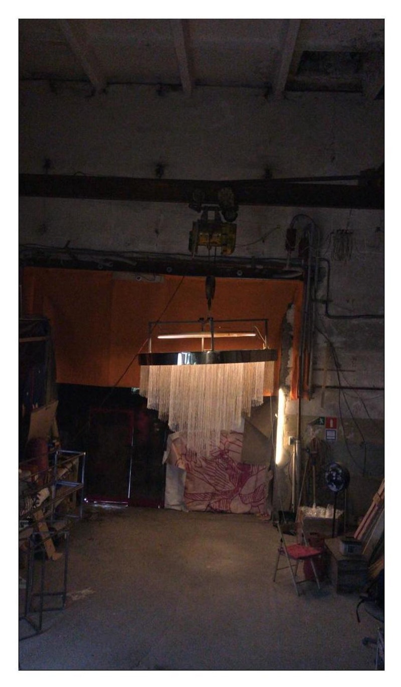 Люстра декоративная, с освещением