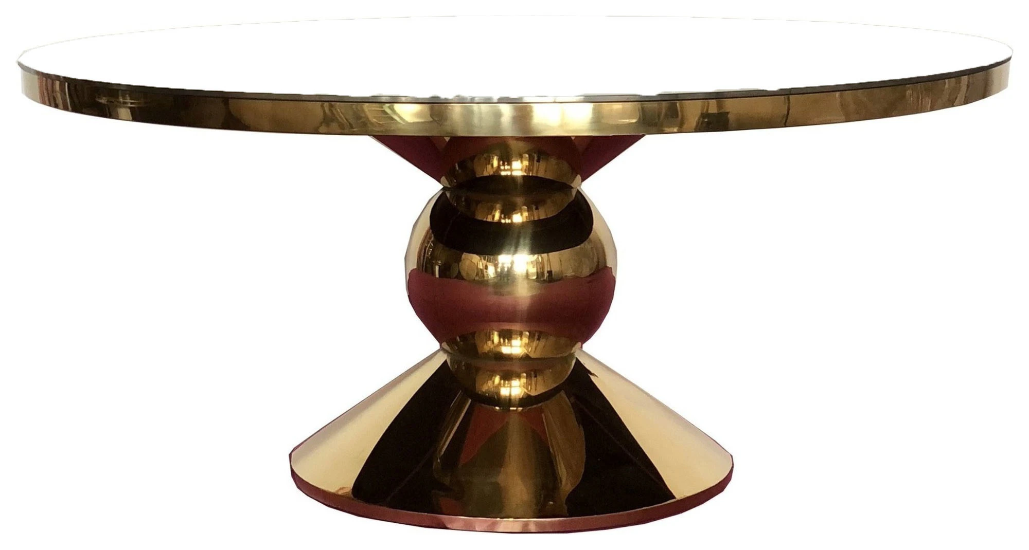 Каркас круглого стола Идол, золотой