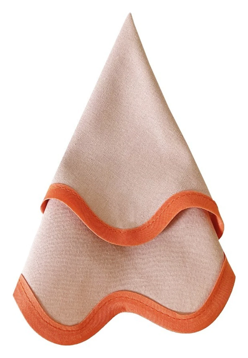 Салфетка-плейсмат Сквош, Срез тыквы