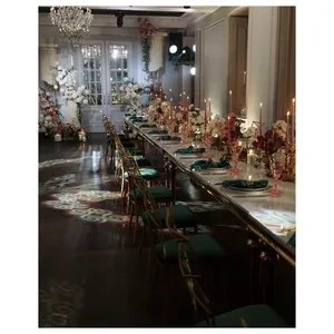 Прямоугольный стол Ректангл Золото-240, белый глянцевый МДФ - Фото 6