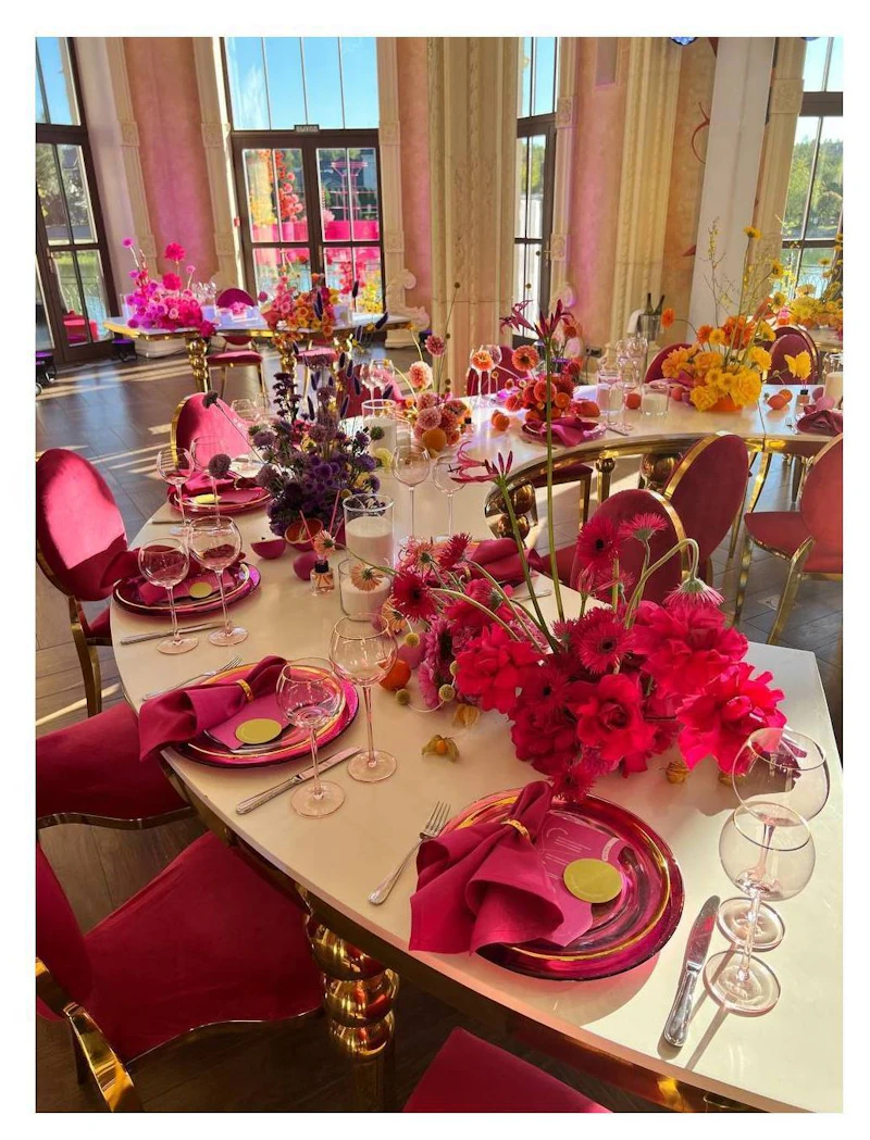 Порционная тарелка Париж Золото М