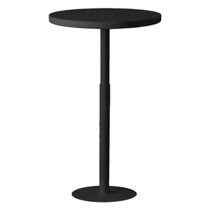 Стол коктейльный Твист Круглый Черный - Фото 1