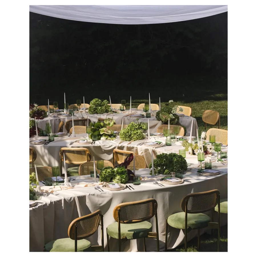 Стул Модерн Золото, Натуральный ротанг + Гринфилд (бифлекс) - Фото миниатюра 3