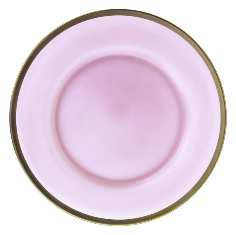 Сервировочная тарелка Лоллипоп Жевательная резинка матовая