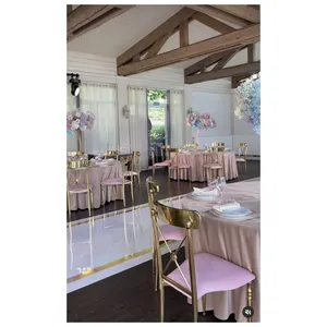 Стул Адлер, велюр светло-розовый - Фото 4