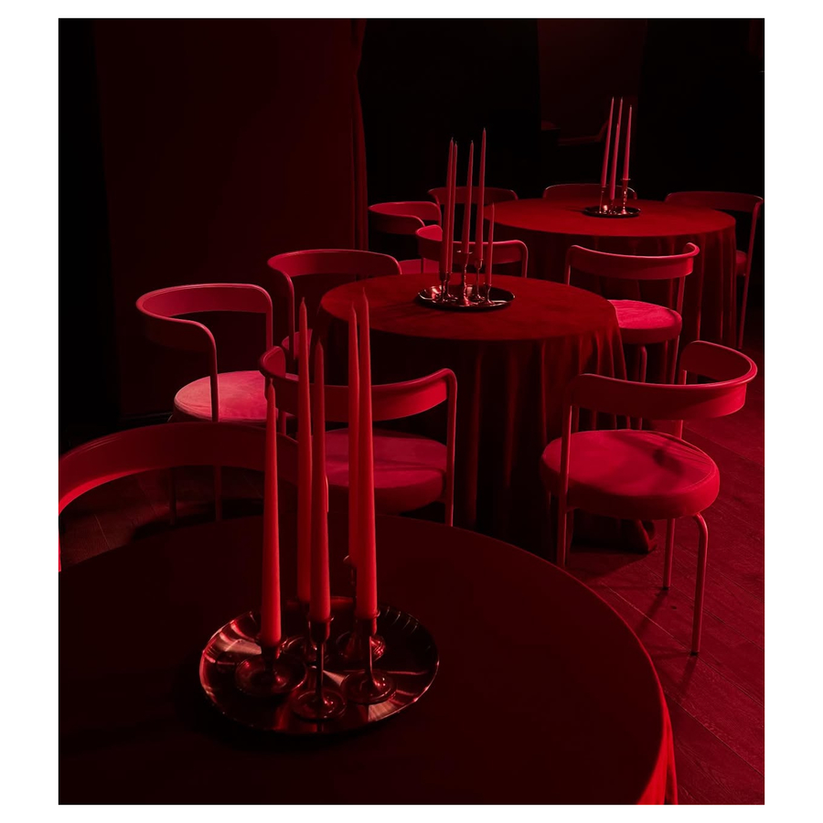 Стул Колори, Красный бархат + Малиново-красный - Фото миниатюра 5