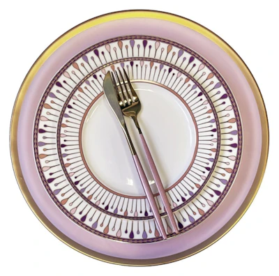 Сет тарелок Лоллипоп Паттерн