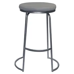 Стул барный Модерн Сэддл база (эко кожа + любой оттенок каркаса) - изображение 2