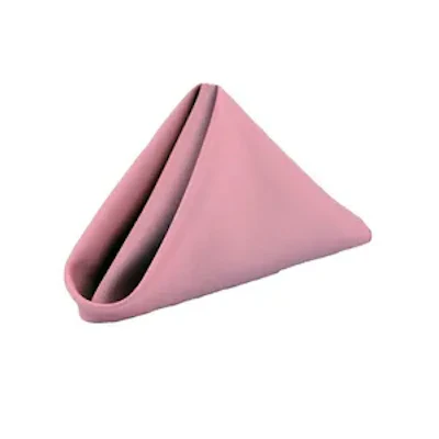 Салфетка пыльно-розовая, полиэстер - изображение 3