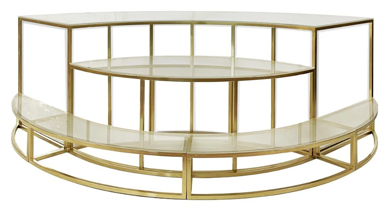 Стол-президиум Наутилус Серпент + Око + Тай с матовым стеклом