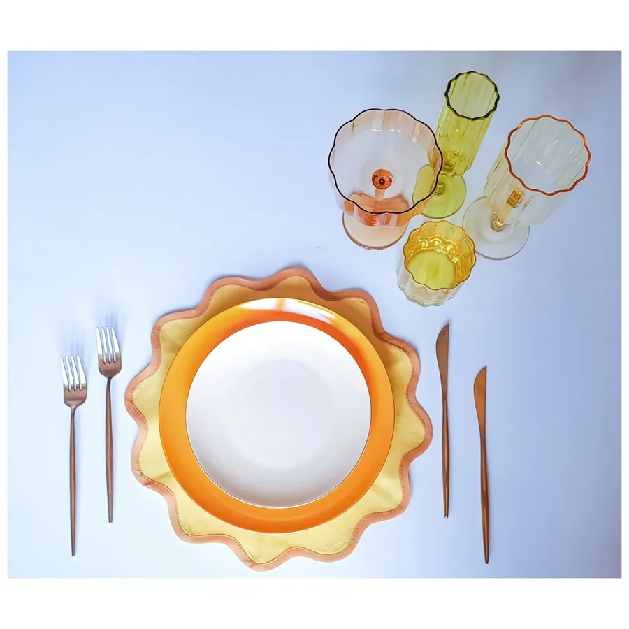 Тарелка ПИНТОН Цимонная Ледра М - Фото миниатюра 9