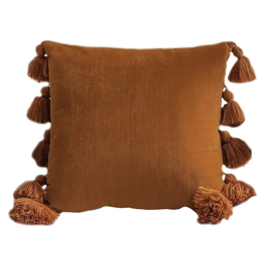 Чехол на подушку Карамельные кисточки - Фото миниатюра 1