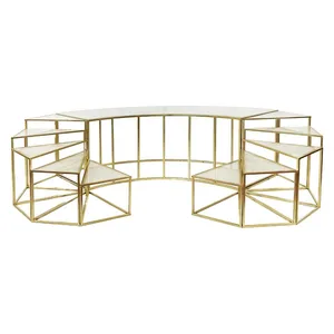 Стол-президиум Наутилус Серпент + Триплекс с матовым стеклом - Фото 5