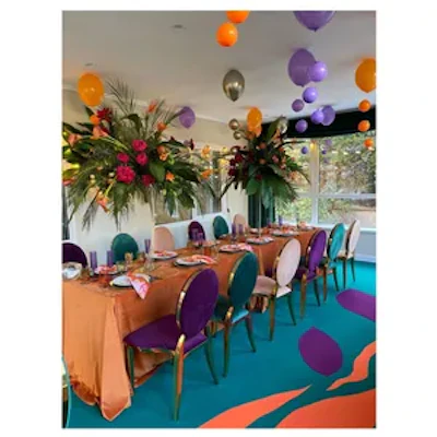 Стул Вашингтон Золото, велюр сливовый - изображение 6