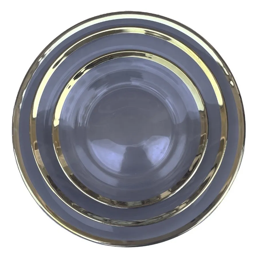 Сет тарелок Мистер Грей Париж - Фото миниатюра 1