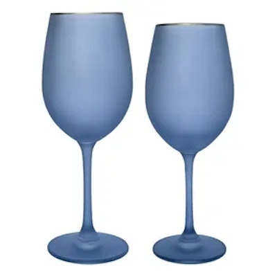 Сет матовых бокалов Лоллипоп Голубика - изображение 1