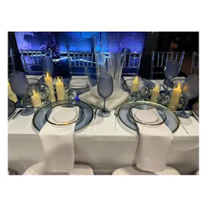 Сервировочная тарелка Лоллипоп Голубика матовая - изображение 5