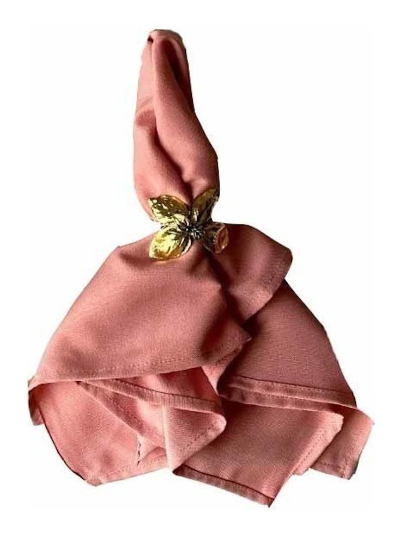 Салфетка пыльно-розовая, полиэстер