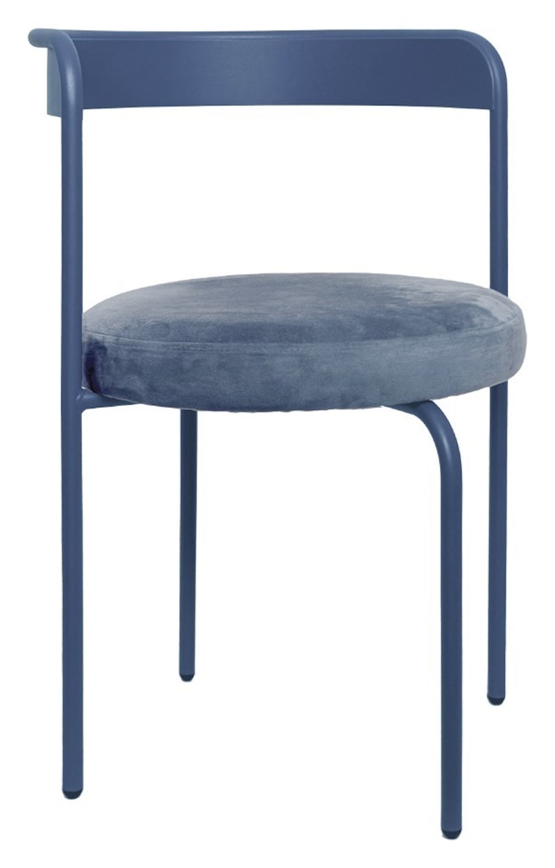 Стул Колори, Черничный йогурт + серо-голубой