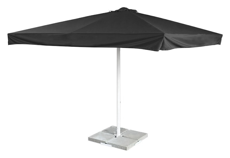 Зонт с центральной опорой 3х3, черный