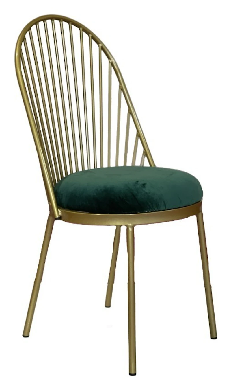 Стул Ле Солей, велюр, изумрудный